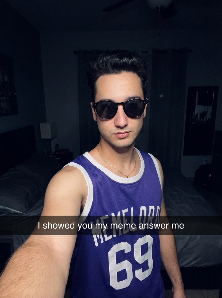 I showed you my meme example 2